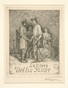 Ex libris da Heinrich Vogeler