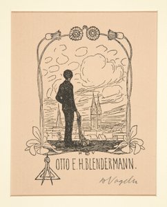 Ex Libris da Heinrich Vogeler