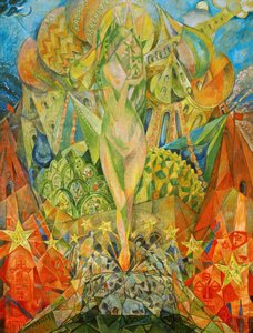 La nascita del nuovo umano, 1923 da Heinrich Vogeler