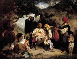 Il trovatello, 1861 da Heinrich Wilhelm Schlesinger