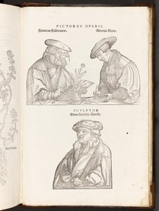 Artisti e Incisore, illustrazione da De historia stirpium commentarii insignes di Leonhart Fuchs, 1542 da Heinrich and Meyer, Albert Fullmaurer