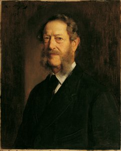 Il poeta Anastasius Grün (alias Anton Alexander Graf von Auersperg) da Heinrich von Angeli