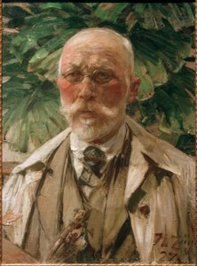 Autoritratto da Heinrich von Zügel