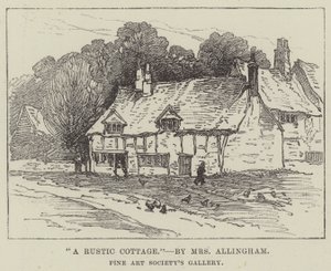 Un cottage rustico da Helen Allingham