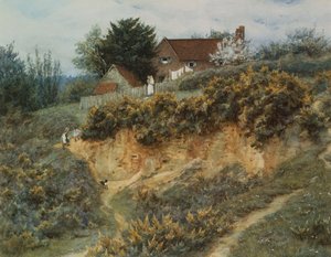 A Sandhills, Witley da Helen Allingham