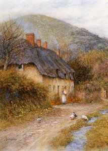 A Symondsbury vicino a Bridport, Dorset da Helen Allingham