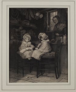 Ferro da stiro per un soldo da Helen Allingham