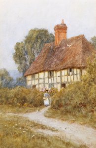 Andare a fare shopping da Helen Allingham