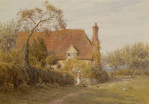 Fattoria Hedges, East End Farm, Pinner da Helen Allingham