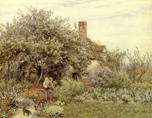 Vicino a Hambledon da Helen Allingham