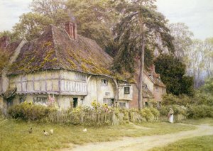 Six Bells, Hollingbourne, Kent da Helen Allingham