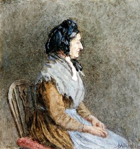 Lo Scialle Blu da Helen Allingham