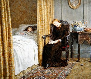 Il Convalescente da Helen Allingham