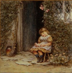 La Bambola Preferita da Helen Allingham