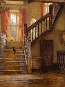 La scala, Whittington Court, Gloucestershire da Helen Allingham