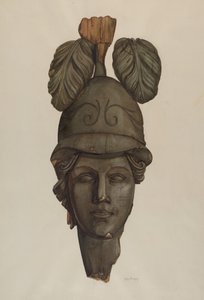 Testa da una Statua: Minerva da Helen Bronson