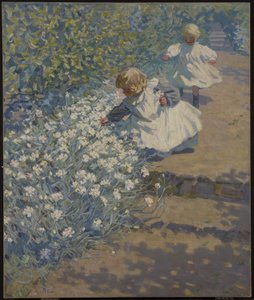 Raccogliendo fiori, c.1912 da Helen Galloway McNicholl
