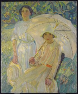 Ombrellone bianco n. 2 da Helen Galloway McNicholl