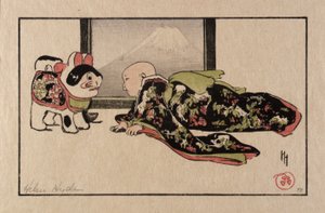 Il cucciolo di gatto e il bambino da Helen Hyde