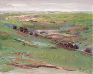 Attraverso le colline, 2008 da Helen White