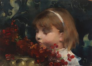 Testa di ragazza da Helene Schjerfbeck