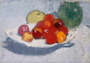 Natura morta con frutta, c.1915 da Helene Schjerfbeck
