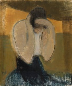 Die Zigeunerin; Die Romani-Frau da Helene Schjerfbeck