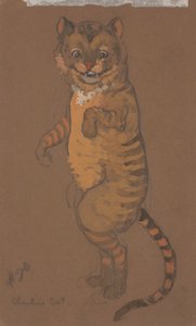 Stregatto (costumi per Alice nel paese delle meraviglie, 1915) da Henderson, William Penhallow