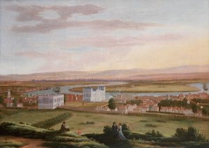 Una vista di Greenwich e della Queen