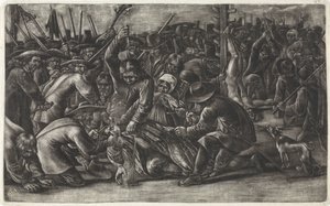 Mutilazione dei corpi dei fratelli De Witt, 1672 da Hendrick Danckerts
