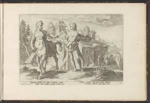 Apollo affida Asclepio a Chirone (serie Ovidio Metamorfosi)