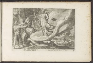Cadmo semina i denti del drago da Hendrick Goltzius (workshop of)