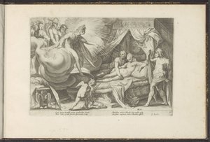 Venere e Marte sorpresi da Hendrick Goltzius (workshop of)