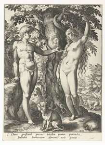 Adamo ed Eva e il serpente