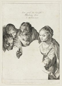 Adorazione dei pastori da Hendrick Goltzius
