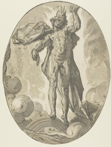 Etere, tavola sei da Demogorgon e le Divinità da Hendrick Goltzius