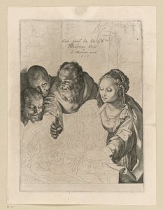 Adorazione dei pastori, 5º stato da Hendrick Goltzius