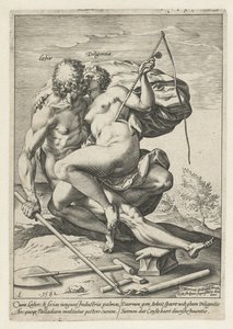 Lavoro e Diligenza da Hendrick Goltzius