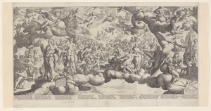 Matrimonio di Cupido e Psiche da Hendrick Goltzius