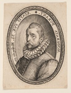 Busto di uomo rivolto a sinistra da Hendrick Goltzius