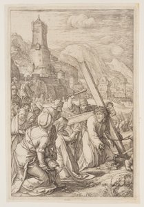 Cristo porta la croce, da La passione
