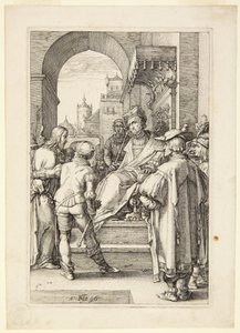Cristo davanti a Pilato da Hendrick Goltzius