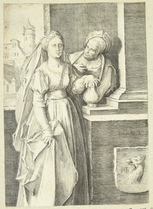 La coppia dispari da Hendrick Goltzius