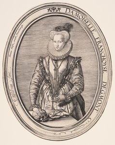 Françoise van Egmond da Hendrick Goltzius