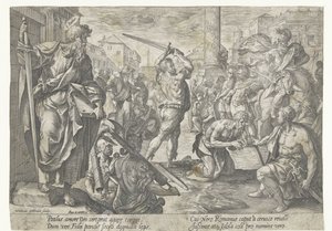 Il martirio di Paolo da Hendrick Goltzius