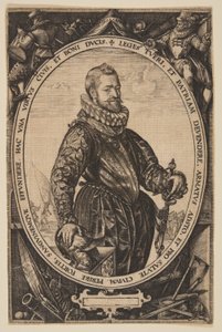 Jacques de la Faille da Hendrick Goltzius