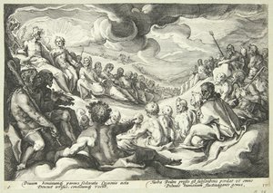 Giove consulta gli dei sulla distruzione dell