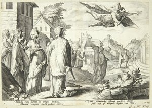 Mercurio si Innamora di Herse da Hendrick Goltzius
