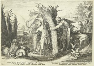 Pan e Siringa da Hendrick Goltzius