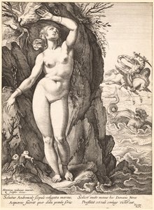 Perseo libera Andromeda da Hendrick Goltzius